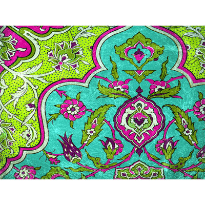 Carreau décoratif Boho - peinture sur toile tendue
