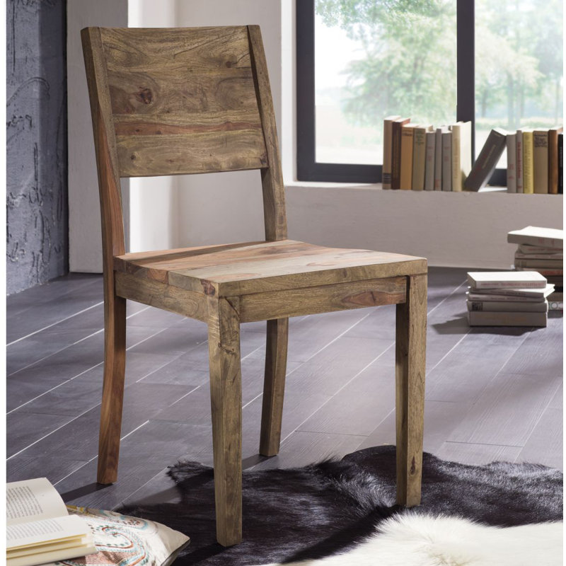 Nature 45cm H Solid Wood Side Chair