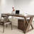 Walnut Rectangular Solid Wood Writing desk-239951219