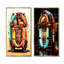 Cubist Jukebox Harmony II - Jukeboxes, ensemble de 2 reproductions d'art mural-498289113-498289114