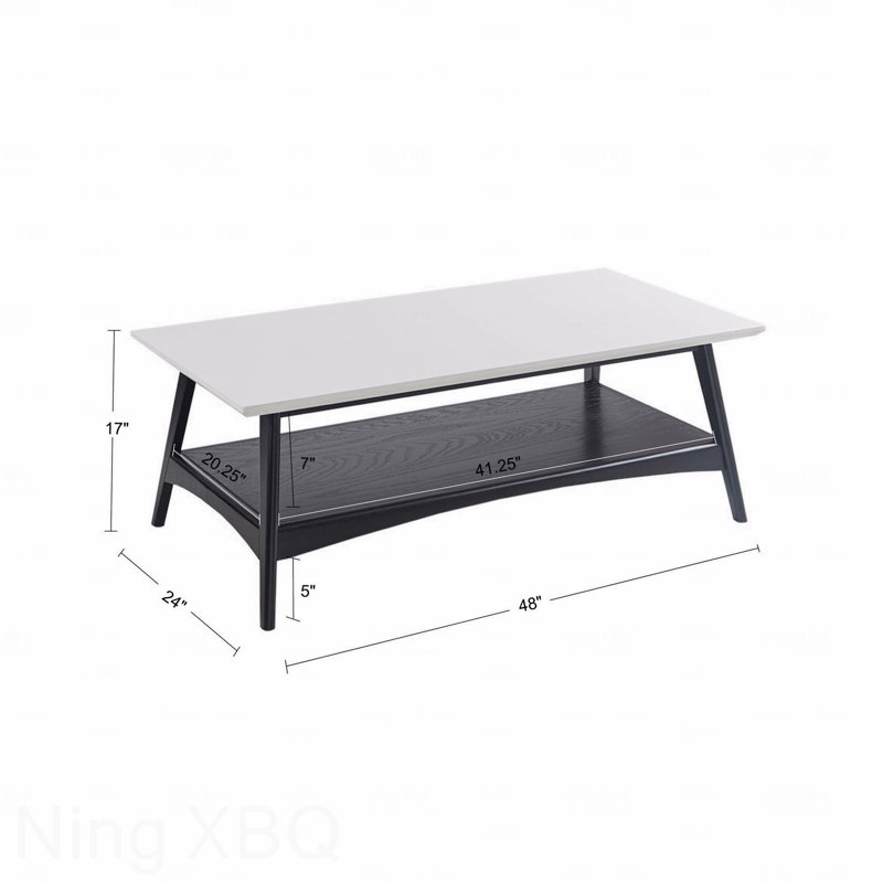 Table basse, Noir