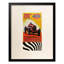 «Vintage Alfa Romeo Bimotore 1935», impression encadrée