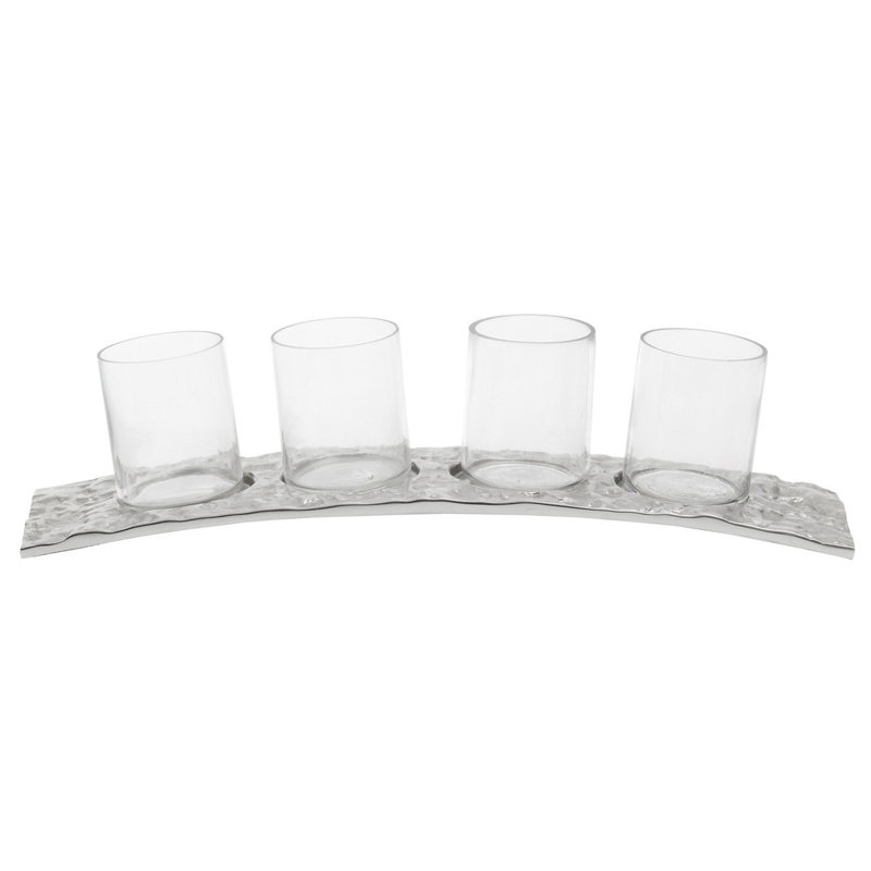Beric Tabletop Tealight Holder, Silver