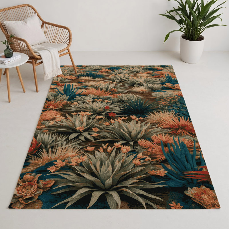 Tapis intérieur et extérieur gris Nature, Rectangulaire 3 pi x 5 pi
