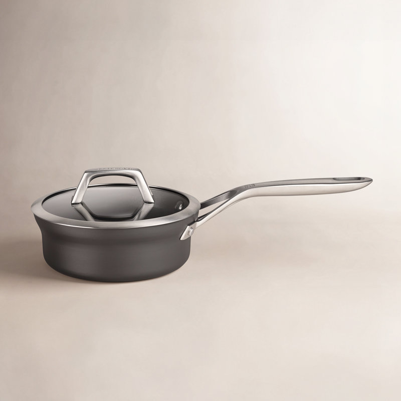 ZWILLING Motion Hard Anodized Aluminum Nonstick Sauce Pan with Lid, 1.5 qt.