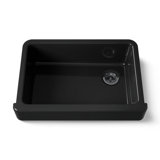 Whitehaven® Self-Trimming 32-1/2" L x 21-9/16" W x 9-5/8" Under-Mount Single-Bowl Sink with Short Apron