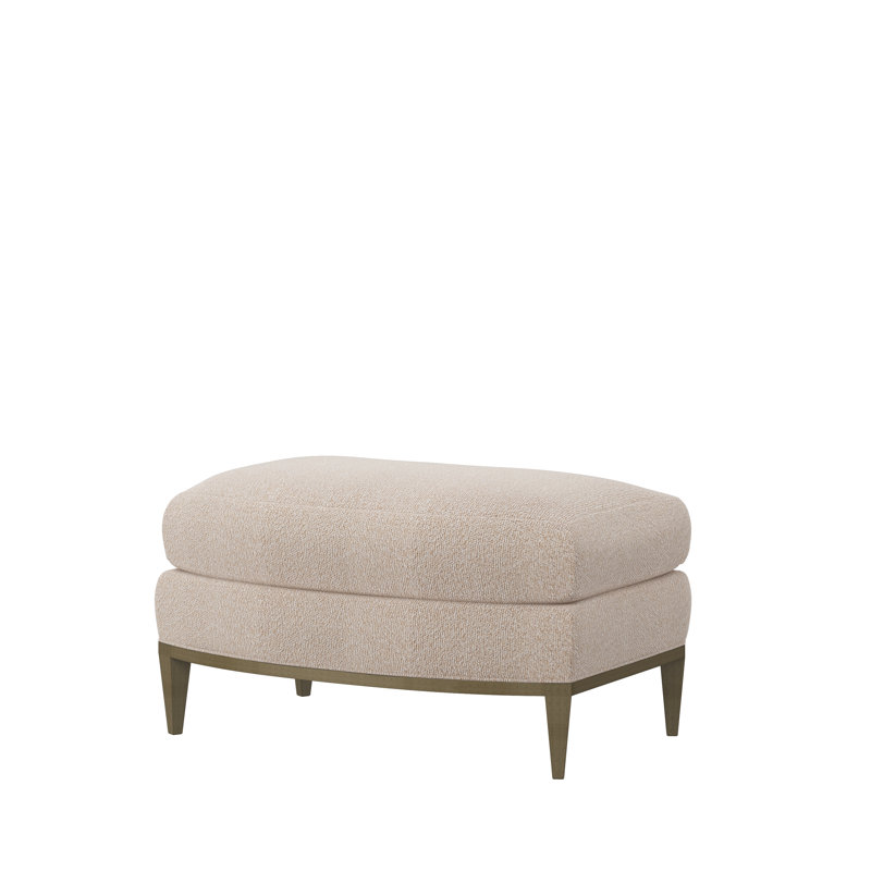 Repose-pieds rembourré Riley, Dune, Polyester neutre 1353-92