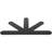 VEVOR Black Metal DIY Kit for Gazebo