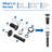 Pop-Up Bathroom Sink Drain Stopper with Overflow-104076468