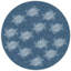 Tapis intérieur / extérieur bleu marine Saldanha-2102424986