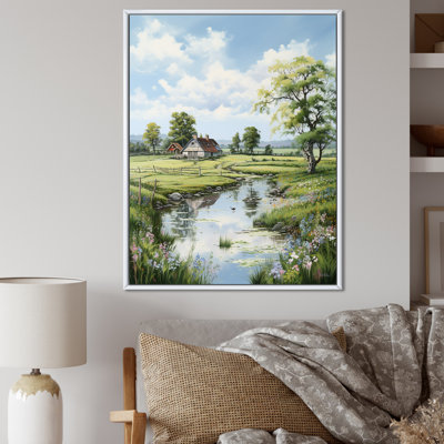 Relaxing Farm Charm I - Print
