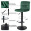 Annease Adjustable Height Bar Stool-1797829519
