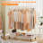 Madelein Rolling Clothes Racks, Heavy Duty Garment Rack, Clothing Rack with Wheels and Casters-872295801