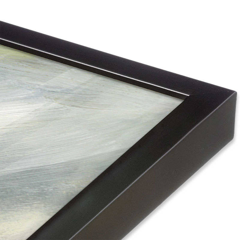 Shoreline Dreams II, H 12,25 po x l 15,25 po, Encadrement ouvert, zinc vieilli
