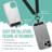 Smartish® iPhone 16 MagSafe Case + Crossbody Lanyard Strap - Gripmunk Protective Cover for Apple iPhone 16 + Case Clinger Strap - Mauve it or Lose it