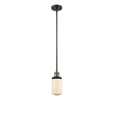 Luminaire suspendu simple à 1 lumière Saroyan