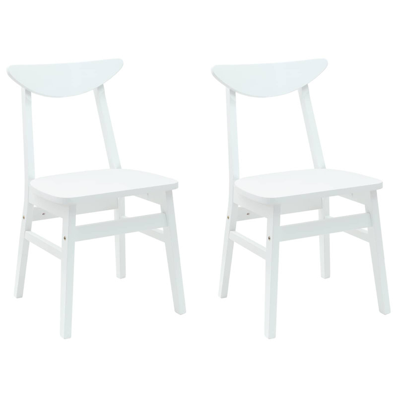 Taunda Solid Wood Accent, White