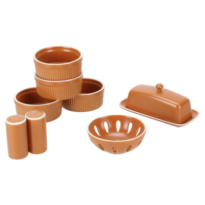 BIA Cordon Bleu 7 Piece Tabletop Accessory Set Tempo Onyx