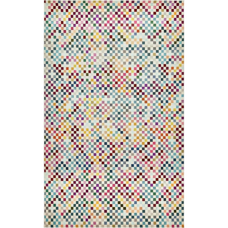 Hashimoto Washable Geometric Indoor Rug, Rectangle 10'6" x 16'5"