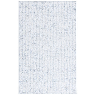 Tapis gris / bleu Athiran 901