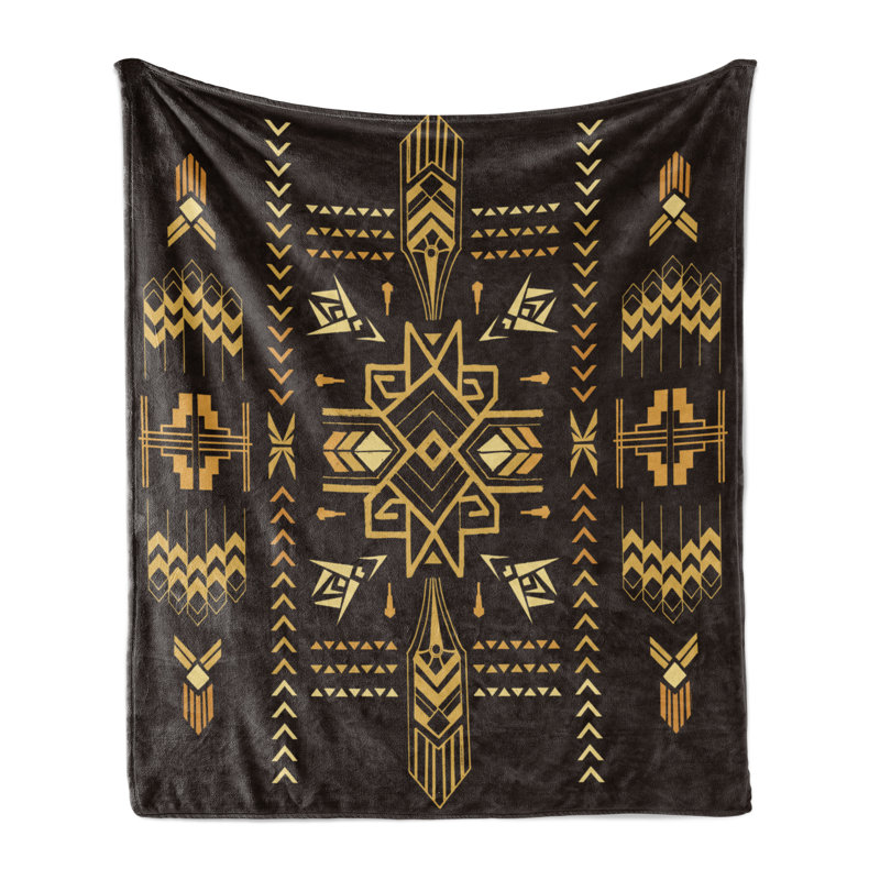 Hand Woven Throw Blanket, 50" x 60"
