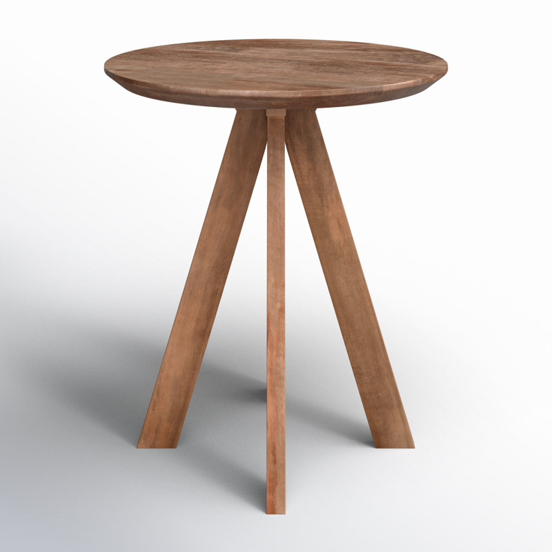 Furley 32" Round Counter Height Dining Table, 36", Brown