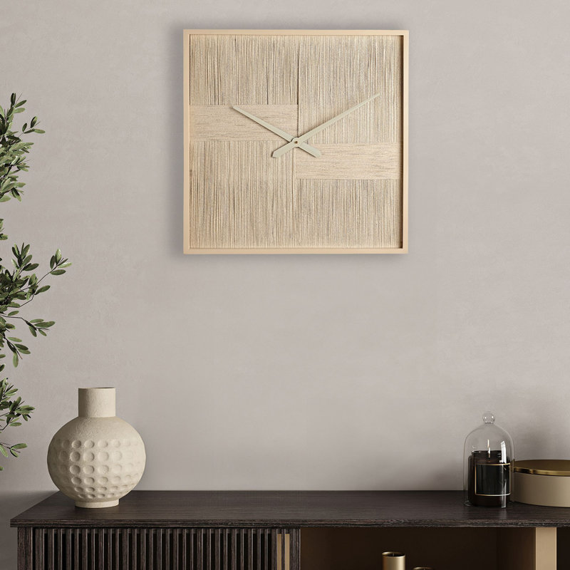 Manufactured Wood Wall Clock
