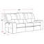 Canapé inclinable à accoudoirs carrés en cuir 88 po Mikey-1649228489