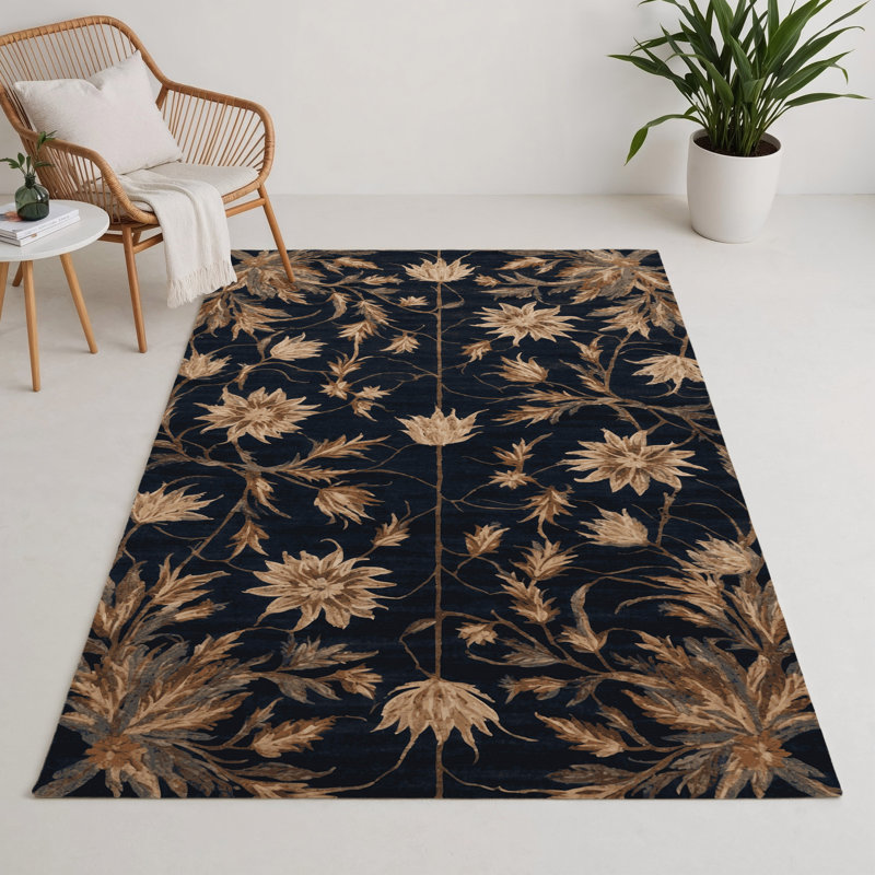 Tapis intérieur et extérieur gris Nature, Rectangle 5 pi x 7 pi