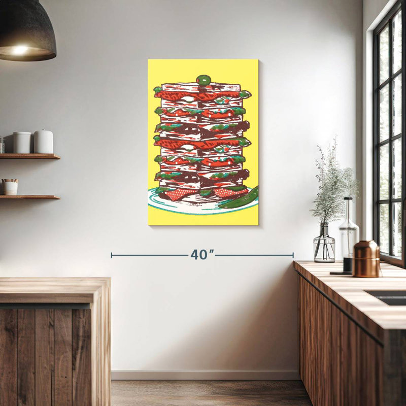 Yarlin Sandwich Tower, 36" H x 24" W