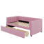 Lit de jour simple tapissier avec tiroirs-86868862