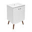Meuble-lavabo blanc 24 po Manoir