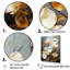 Golden Magnolias Splendor I sur impression sur toile-2100930116-2100930117