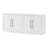 Tillman 68" Rectangular Buffet Table in White-1631947912