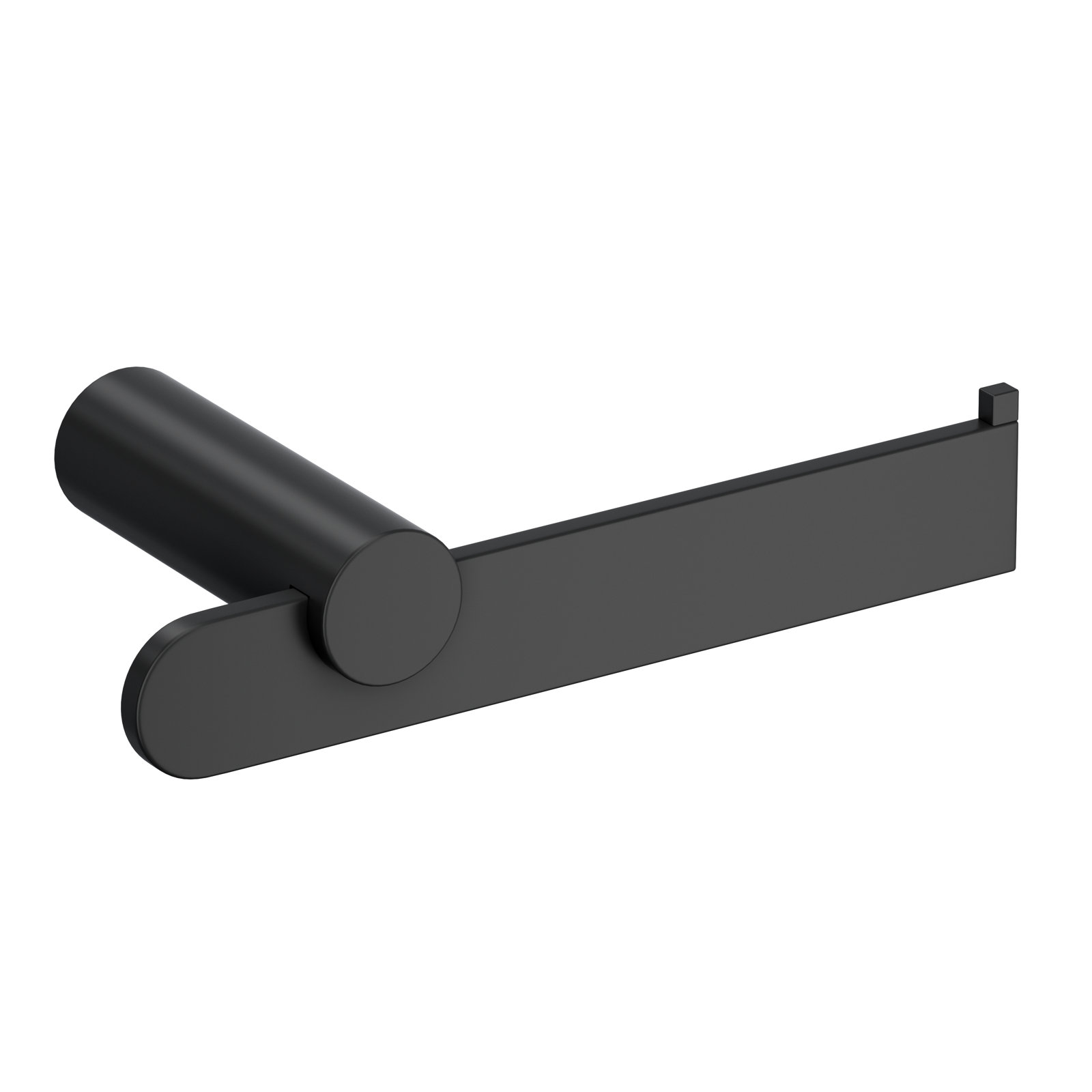 Eclissi Toilet Paper Holder, Matte Black
