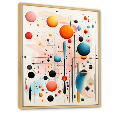 Rétro pastel sur toile Crystalline Consciousness