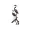 Herons On Branch Bronze
