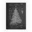 «Christmas Tree 1» par Manilo, reproduction d'art sur toile tendue-25329135
