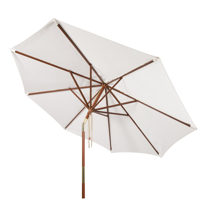 Aldan 9' Market Umbrella, Ivory