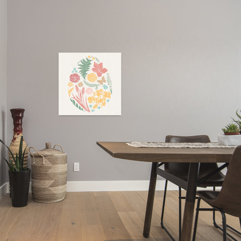 «Spring Delight X Abstract Butterfly», H 24 po x l 24 po