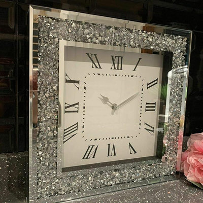 Glass Wall Clock
