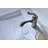 Arc Single-handle Bathroom Faucet with Drain Assembly-19379169