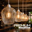 15cm H Glass Lamp Shade in Clear