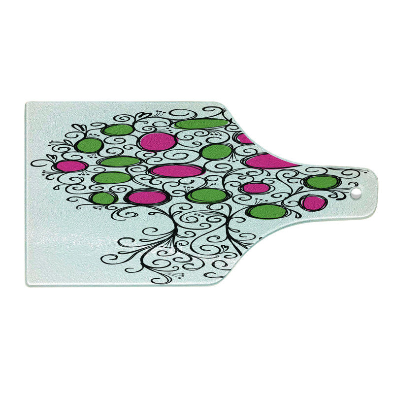 Planche à découper en verre trempé Ambesonne