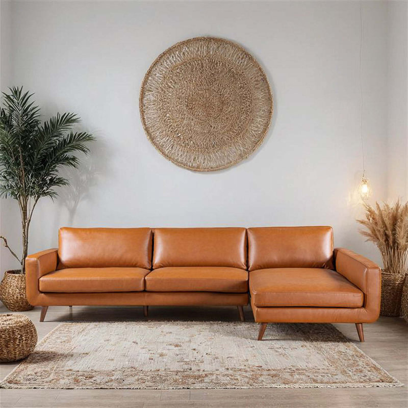 Canapé modulaire en cuir Vegan Blake Blake