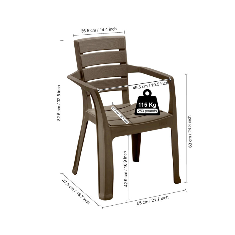 Chaise Winu Porter Baru, Moka