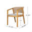 Ensemble de 2 chaises de salle à manger