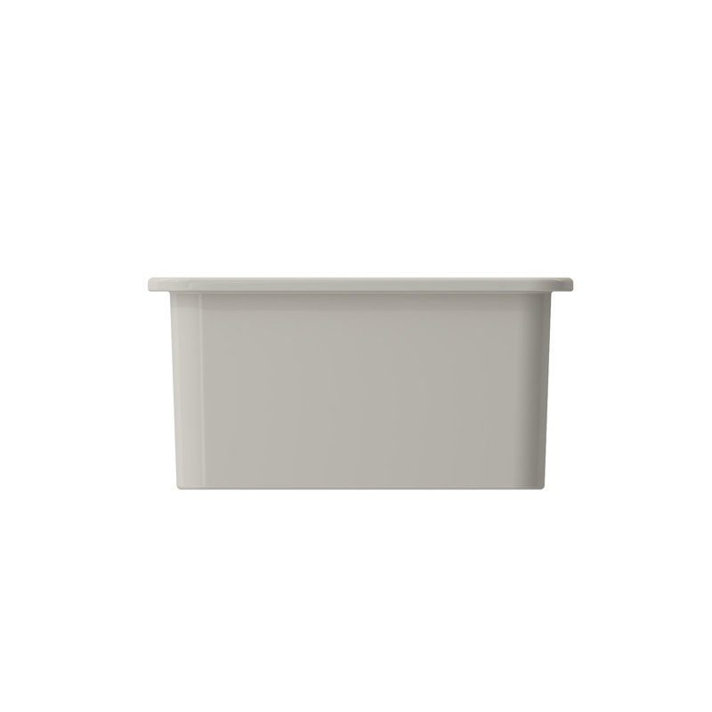 18'' L Kitchen Sink, Biscuit