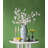 Aluminum Taper Candle Holder with Abstract Human Design and Marble Stand-2123620892
