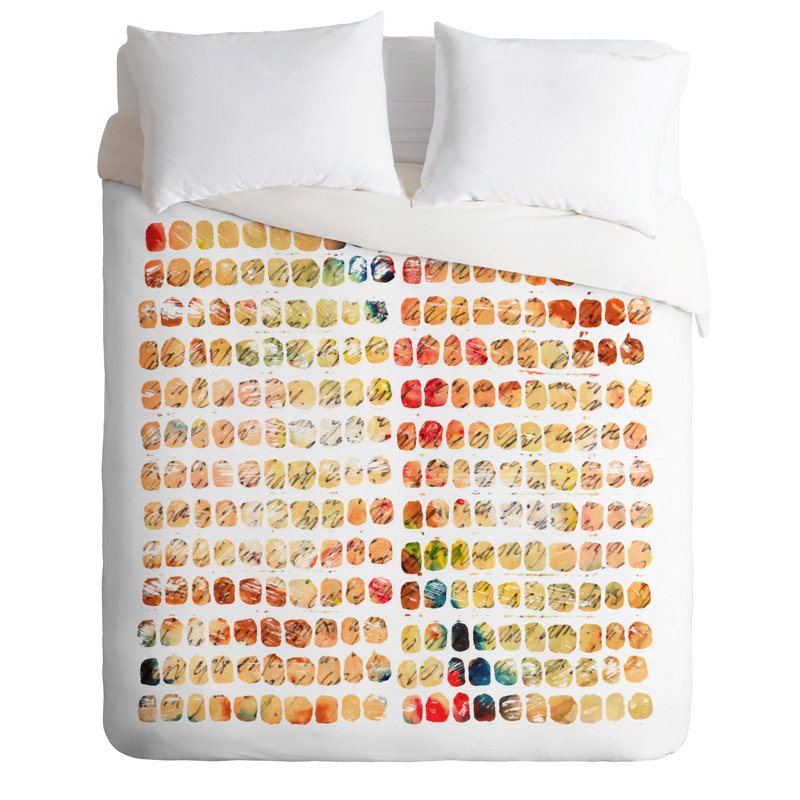 Housse de couette amusant blocks, Très grand, Poids léger